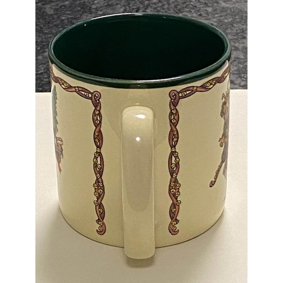 Vintage 1990 POTPOURRI PRESS "Kris Kringle" Ceramic Coffee Mug - Picture 3 of 9